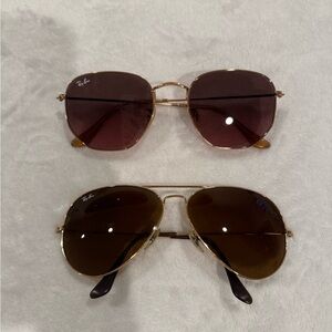 2 ITEMS: Ray-Ban Sunglasses
